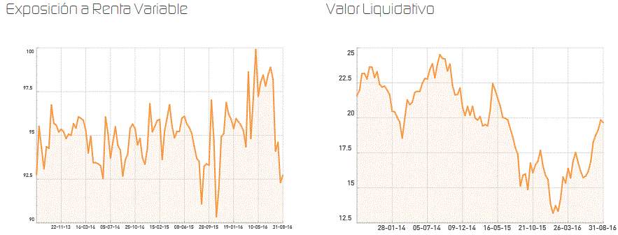 Exposición y valor liquidativo